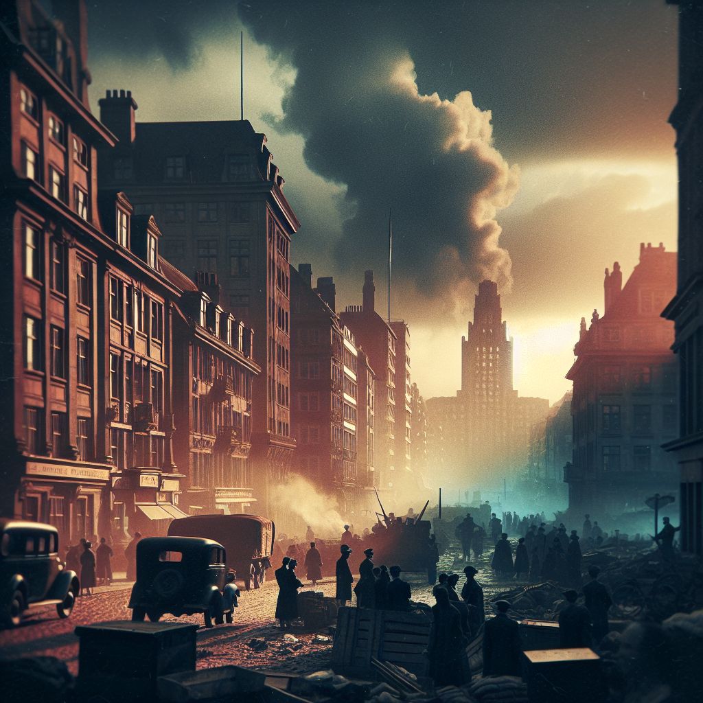 1945 historical archive image