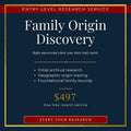 Family Origin Discovery