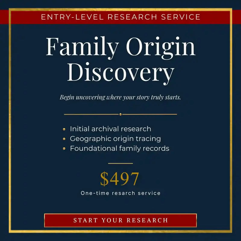Family Origin Discovery