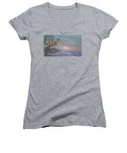 A Collection Of Children's Paintings From Ghettos In The Holocaust - Women's V-Neck