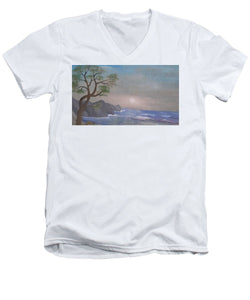 A Collection Of Children's Paintings From Ghettos In The Holocaust - Men's V-Neck T-Shirt
