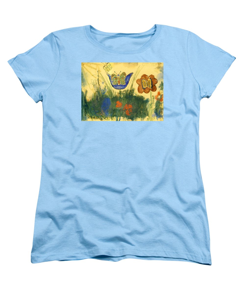 Children Paintings In The Terezin Theresienstadt Ghetto - Women's T-Shirt (Standard Fit)