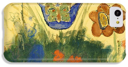 Children Paintings In The Terezin Theresienstadt Ghetto - Phone Case