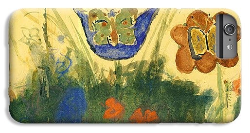 Children Paintings In The Terezin Theresienstadt Ghetto - Phone Case