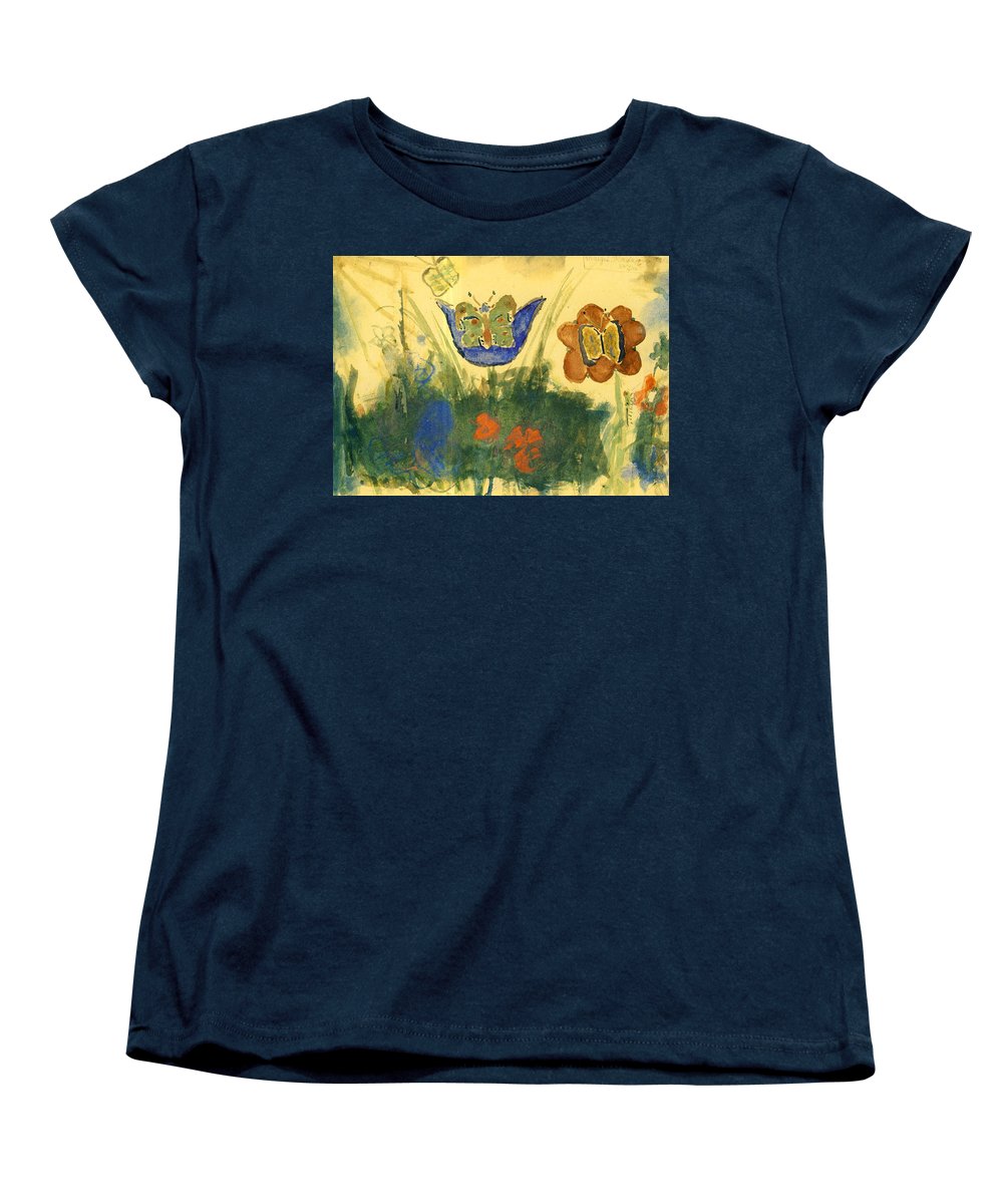 Children Paintings In The Terezin Theresienstadt Ghetto - Women's T-Shirt (Standard Fit)