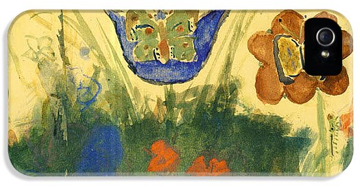 Children Paintings In The Terezin Theresienstadt Ghetto - Phone Case