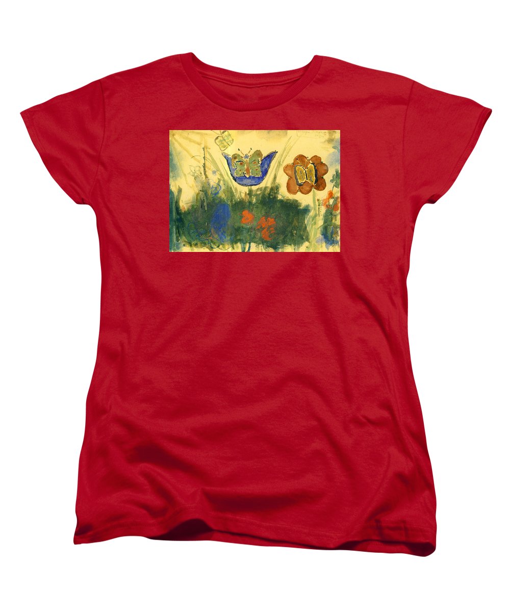 Children Paintings In The Terezin Theresienstadt Ghetto - Women's T-Shirt (Standard Fit)