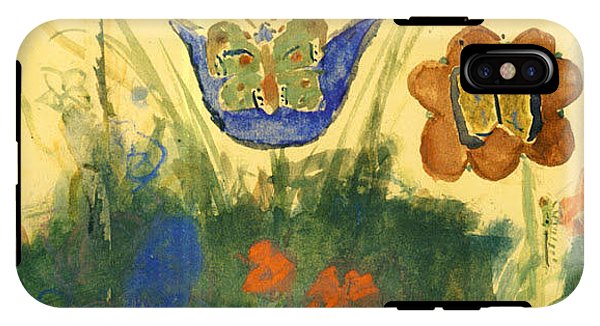 Children Paintings In The Terezin Theresienstadt Ghetto - Phone Case