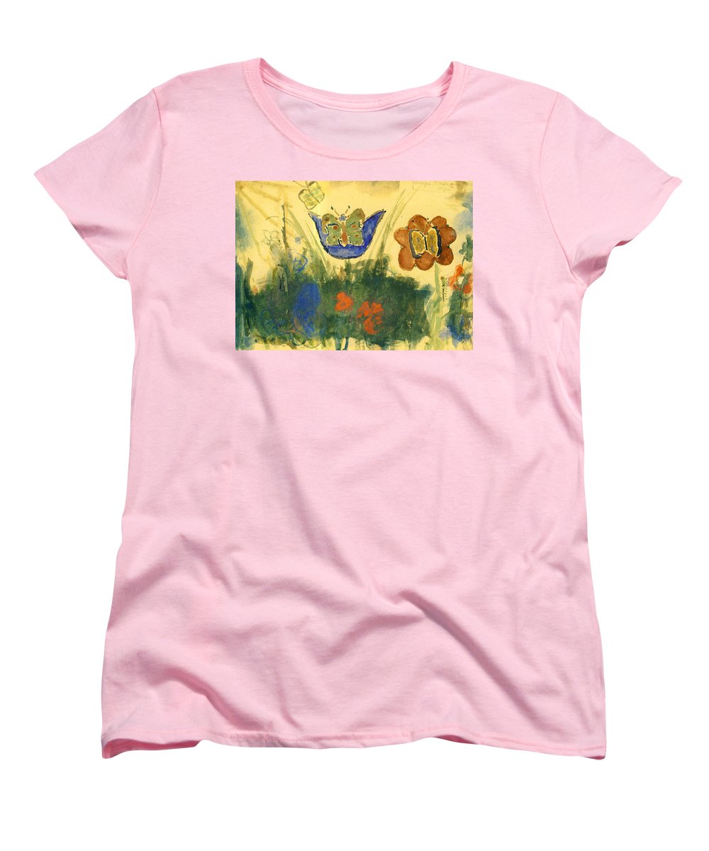 Children Paintings In The Terezin Theresienstadt Ghetto - Women's T-Shirt (Standard Fit)