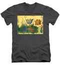 Children Paintings In The Terezin Theresienstadt Ghetto - Men's V-Neck T-Shirt