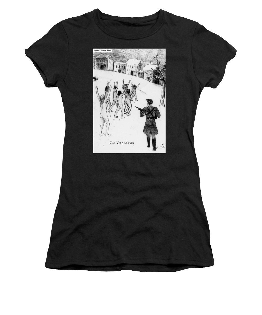 Collection Of Children's Paintings From The Holocaust - Women's T-Shirt