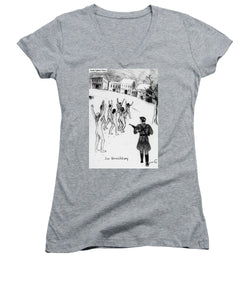 Collection Of Children's Paintings From The Holocaust - Women's V-Neck