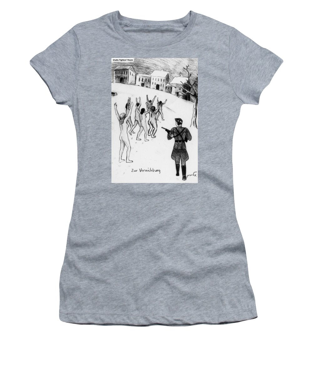 Collection Of Children's Paintings From The Holocaust - Women's T-Shirt