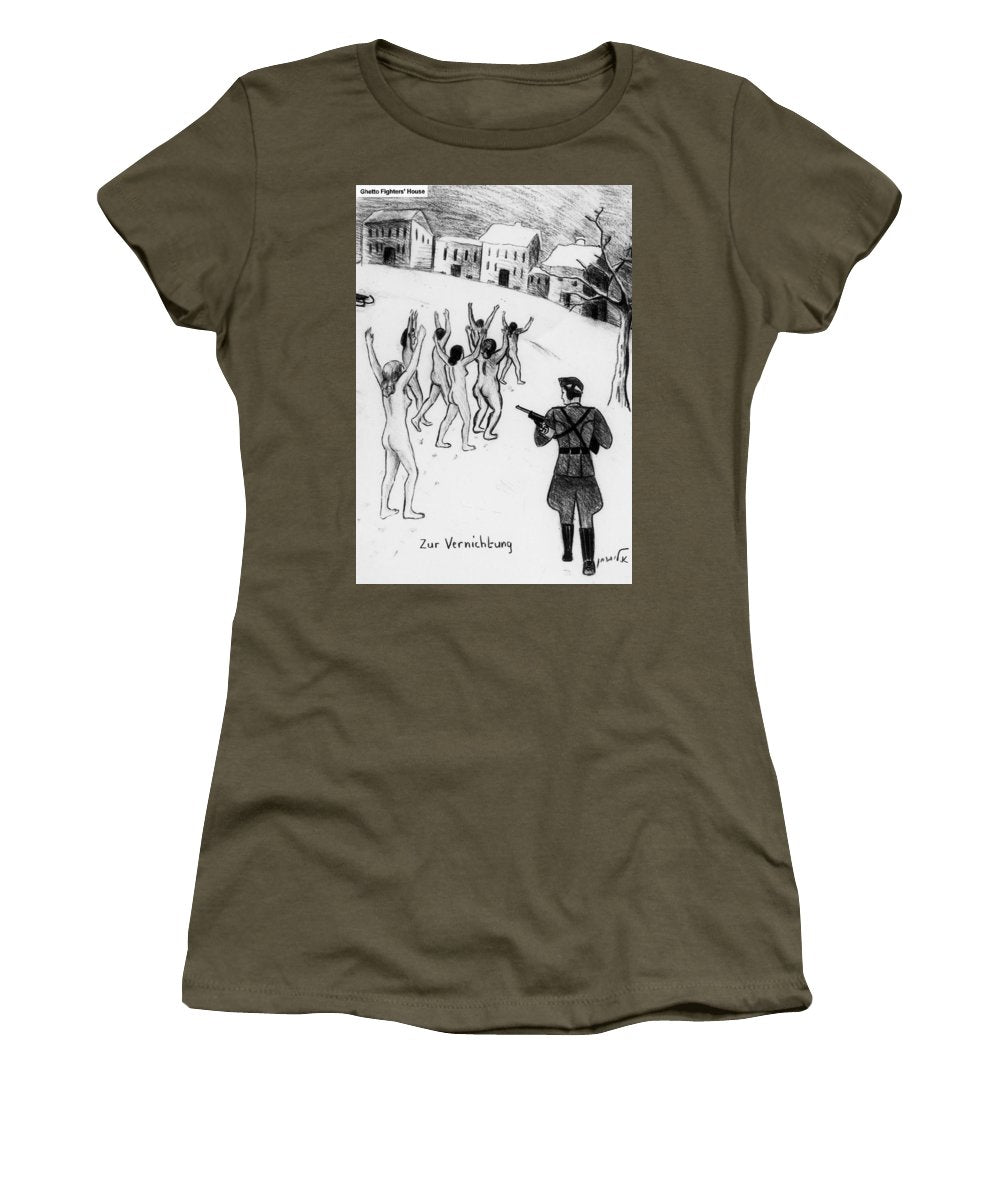 Collection Of Children's Paintings From The Holocaust - Women's T-Shirt