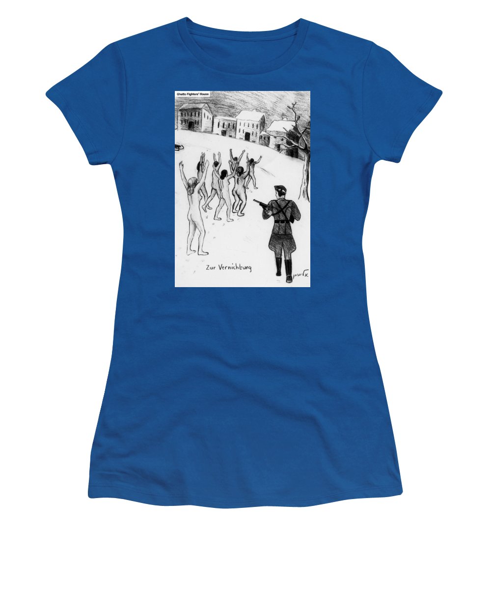 Collection Of Children's Paintings From The Holocaust - Women's T-Shirt