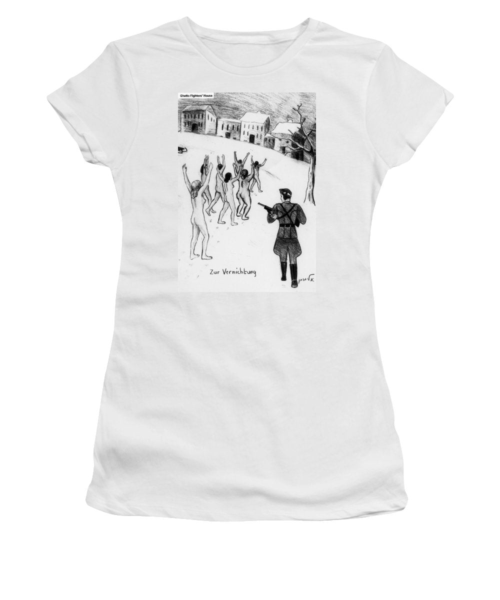 Collection Of Children's Paintings From The Holocaust - Women's T-Shirt