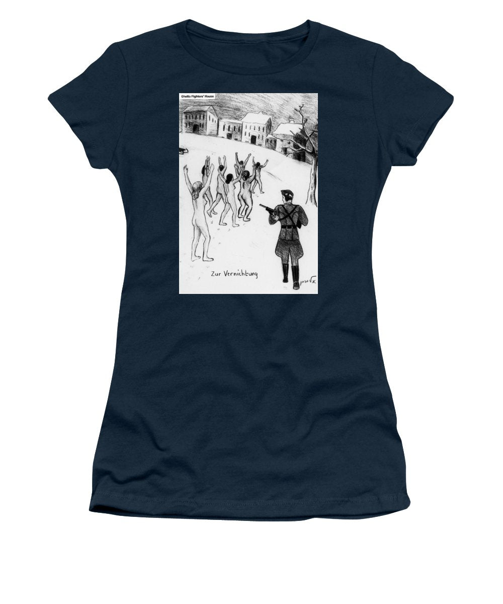 Collection Of Children's Paintings From The Holocaust - Women's T-Shirt