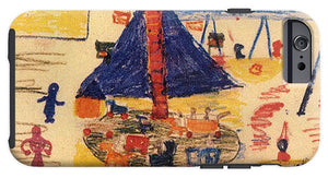 Paintings Of Children From The Holocaust - A New Collection - Phone Case