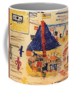 Paintings Of Children From The Holocaust - A New Collection - Mug