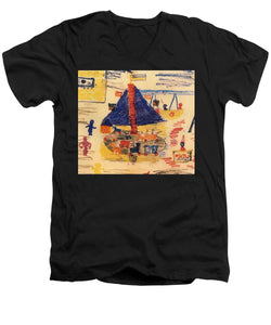 Paintings Of Children From The Holocaust - A New Collection - Men's V-Neck T-Shirt